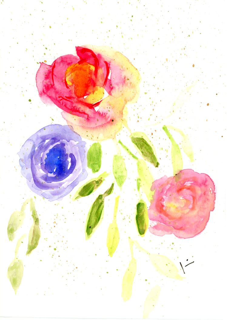 Blumen (farbig)