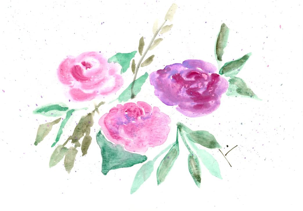 Blumen (rosa)